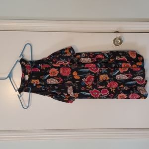 Lily rose black floral dress